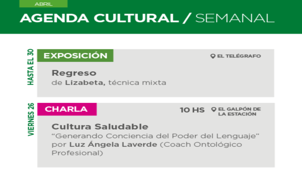 EE EE AGENDA CULTURAL SEMANAL 2