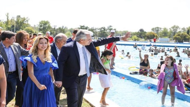 EZEIZA FERNÁNDEZ, EN EL CENTRO RECREATIVO NACIONAL «PRESIDENTE NÉSTOR KIRCHNER» DE EZEIZA