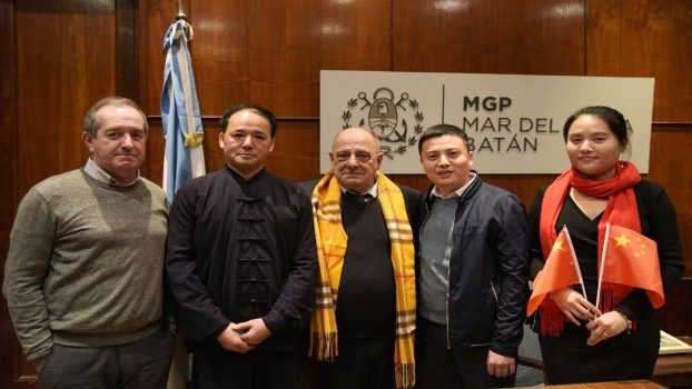 Foto MGP - Arroyo recibió a representantes de la Federación China de Industria y Comercio