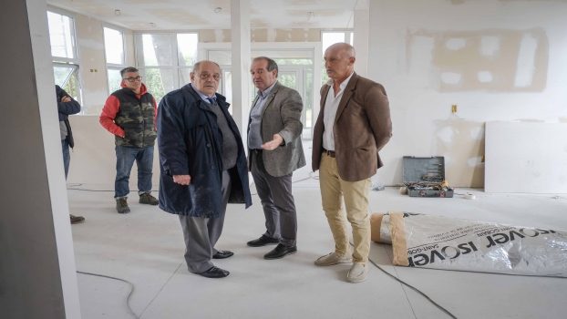 MGP - El intendente recorrió las futuras instalaciones de la Secretaría de Seguridad y Policía Local