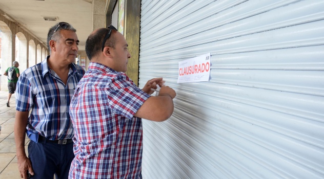 MGP-  Inspección General clausuró cuatro comercios.