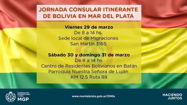 MGP - Jornada Consular Itinerante de Bolivia