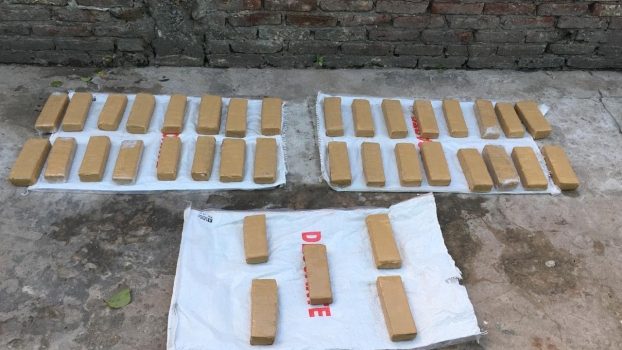 MS Detienen a narcos paraguayos con 32 kilos de marihuana