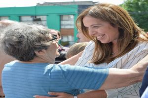 PCIA BS AS MARÍA EUGENIA VIDAL VISITÓ LOS PARTIDOS BONAERENSES